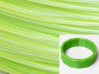 Cookiecad (TM) Green Apple Elixir PLA, 50g