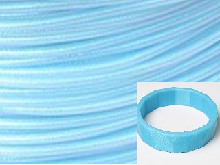 Cookiecad (TM) Pale Blue Elixir PLA, 50g