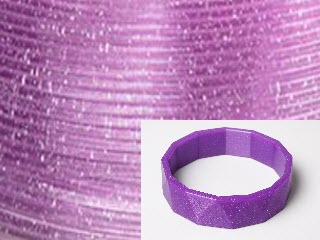 Cookiecad (TM) Purple Star Stuff PLA, 50g